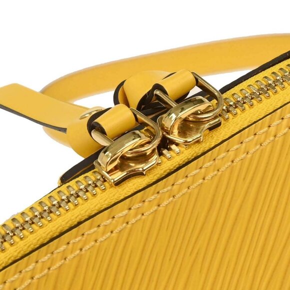 Louis Vuitton Yellow Epi Alma Mini Chain Shoulder Bag M53119 SN1168 115722 - Picture 5 of 10